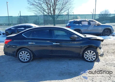 2016 Nissan Sentra Sv z USA, uszkodzony, nr VIN 3N1AB7AP4GL682593